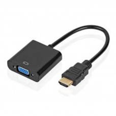 Адаптер Atcom HDMI - VGA (M/F), 0.1 м, Black (9220)