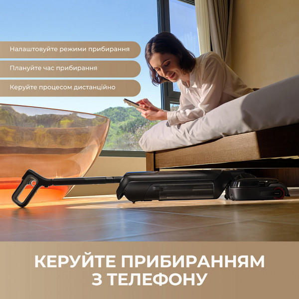 Акумуляторний миючий пилосос Mova M50 Ultra (HMH28A)