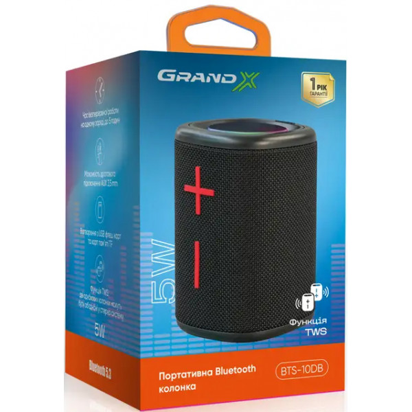 Акустична система Grand-X BTS-10DB