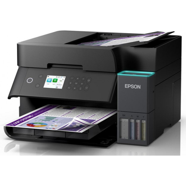 Багатофункціональний пристрій А4 Epson EcoTank L6370 Wi-Fi (C11CL43405)