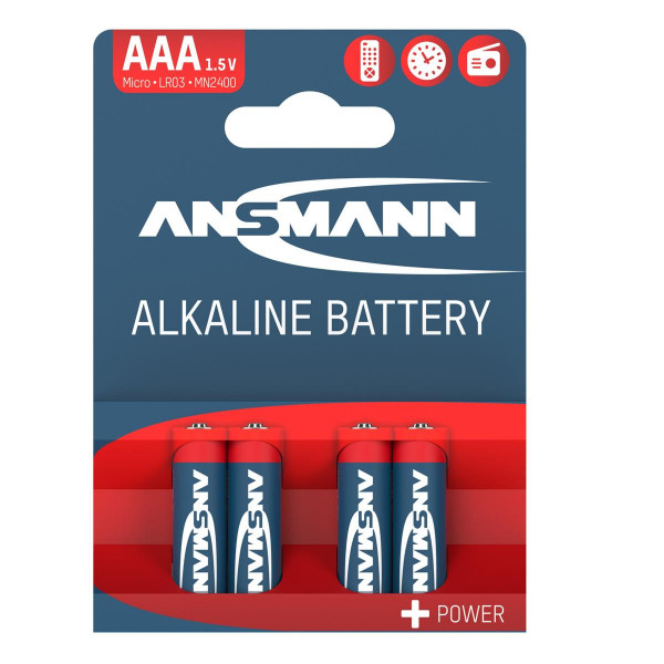 Батарейка Ansmann AAA/LR03 BL 4шт