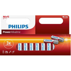 Батарейка Philips Power Alkaline AA/LR06 BL 12 шт