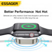 Бездротовий зарядний пристрій Essager Yibay Smart Watch Wirless Charger White (EWXA-YB02-Z)