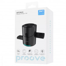 Бездротовий зарядний пристрій Proove Optimus Black (WSOP15000001)