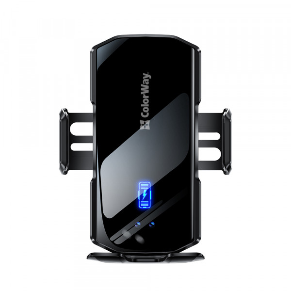 Бездротовий зарядний пристрій СolorWay FlameGrip 15W Black (CW-CHAW070Q-BK)