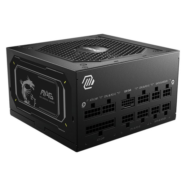 Блок живлення MSI MAG A850GL PCIE5 II 850W