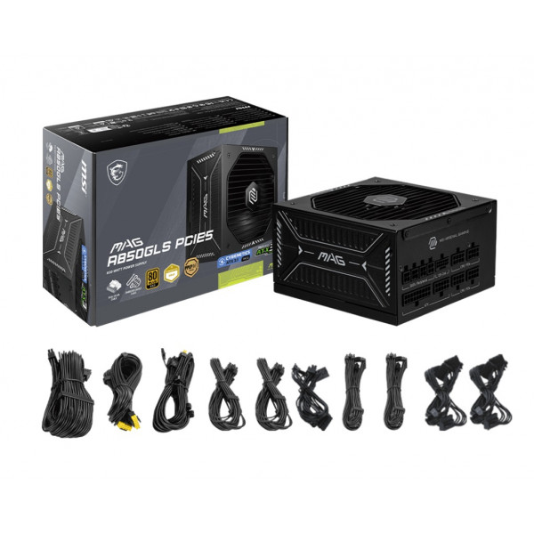 Блок живлення MSI MAG A850GLS PCIE5 850W