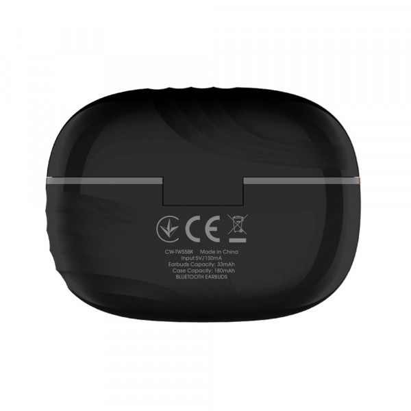 Bluetooth-гарнітура СolorWay Slim TWS-5 Earbuds Black (CW-TWS5BK)