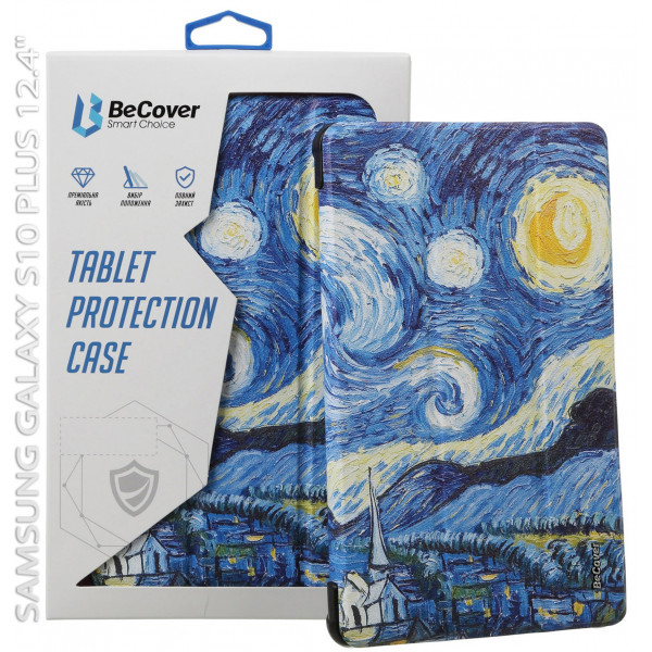 Чохол-книжка BeCover Smart Case для Samsung Galaxy Tab S10 Plus SM-X820/SM-X826 Night (712245)