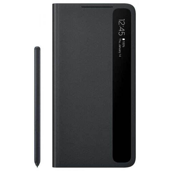 Чохол-книжка Samsung Smart Clear View Cover with S Pen для Samsung Galaxy S21 Ultra SM-G998 Black (EF-ZG99PCBEGRU)