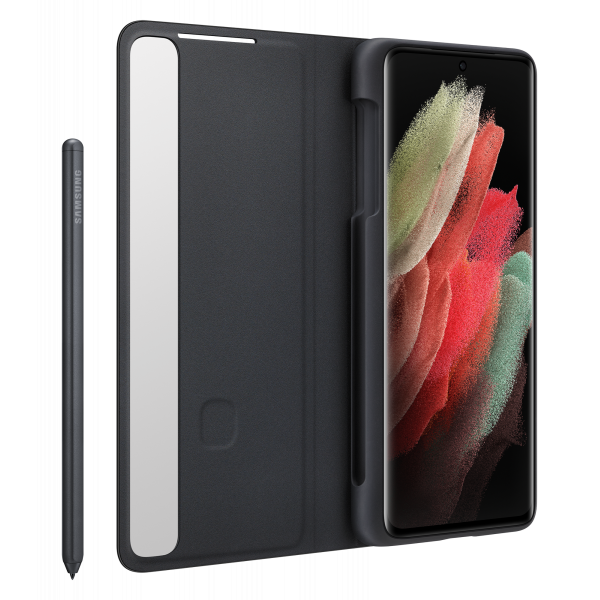 Чохол-книжка Samsung Smart Clear View Cover with S Pen для Samsung Galaxy S21 Ultra SM-G998 Black (EF-ZG99PCBEGRU)
