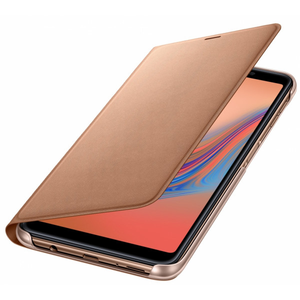 Чохол-книжка Samsung Wallet Cover для Samsung Galaxy A7 2018 SM-A750 Gold (EF-WA750PFEGRU)