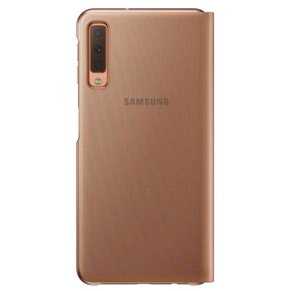 Чохол-книжка Samsung Wallet Cover для Samsung Galaxy A7 2018 SM-A750 Gold (EF-WA750PFEGRU)