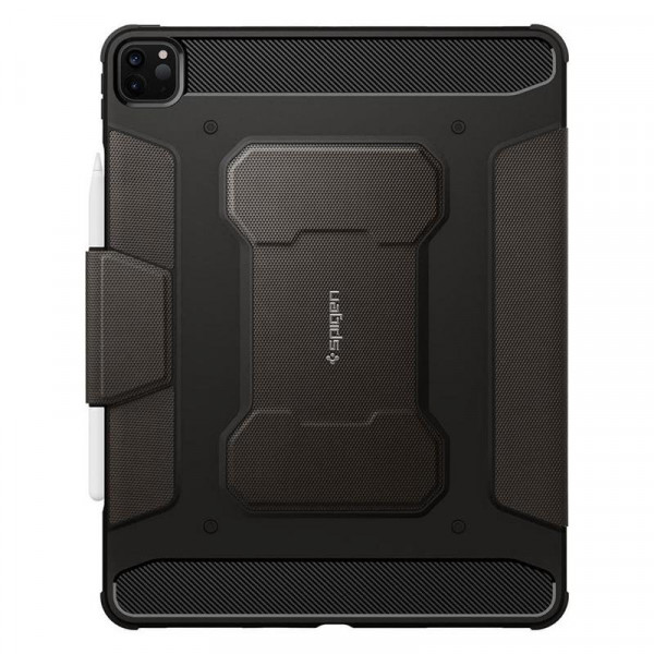 Чохол-книжка Spigen Rugged Armor Pro для Apple iPad Pro 11 (2020/2021/2022) Gunmetal (ACS01025)