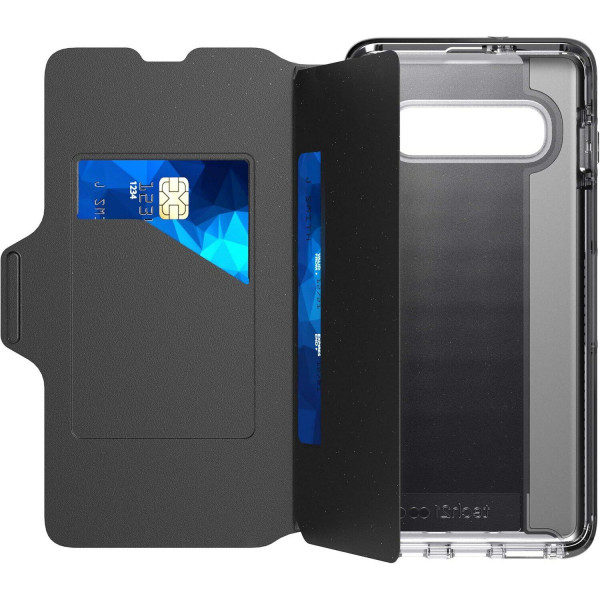 Чохол-книжка Tech21 Evo Wallet для Samsung Galaxy S10+ SM-G975 Black (T21-6957)