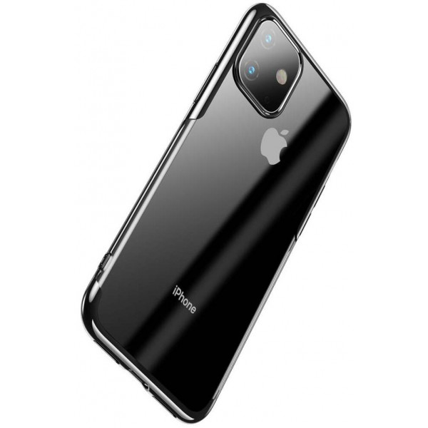 Чохол-накладка Baseus Shining Case для Apple iPhone 11 Pro Max Transparent (ARAPIPH65S-MD0S)