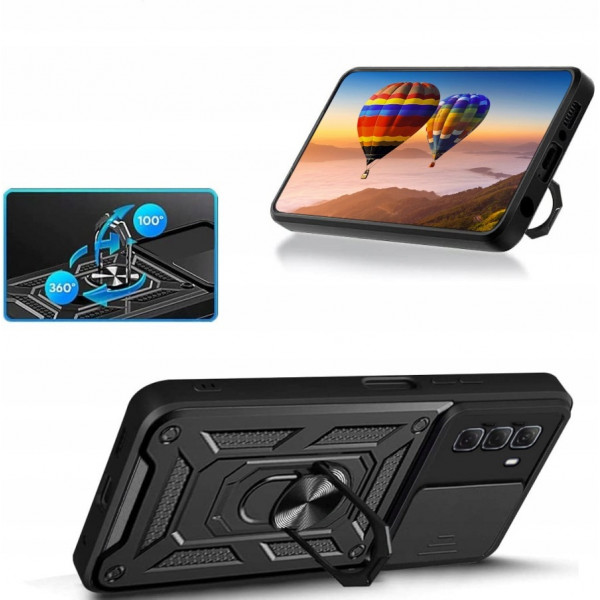 Чохол-накладка BeCover Military для Infinix Hot 50 (X6720) Black (713046)