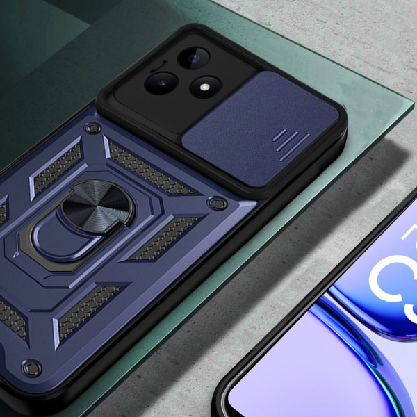 Чохол-накладка BeCover Military для Realme C63 Blue (712179)