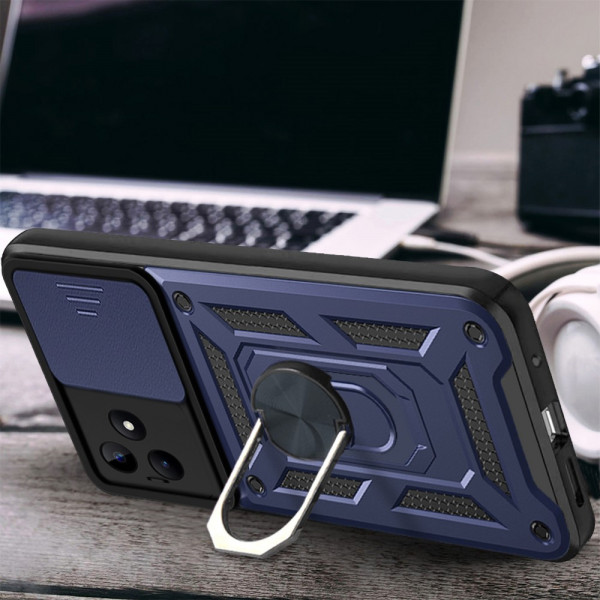 Чохол-накладка BeCover Military для Realme C63 Blue (712179)