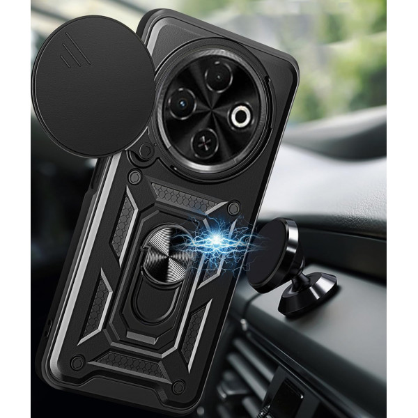 Чохол-накладка BeCover Military для Tecno Spark 30C 4G Black (713074)