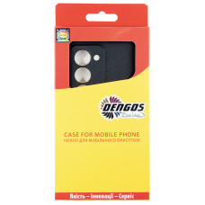 Чохол-накладка Dengos Carbon для Xiaomi Redmi 15 Black (DG-TPU-CRBN-238)