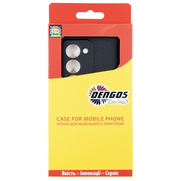Чохол-накладка Dengos Carbon для Xiaomi Redmi 15 Black (DG-TPU-CRBN-238)