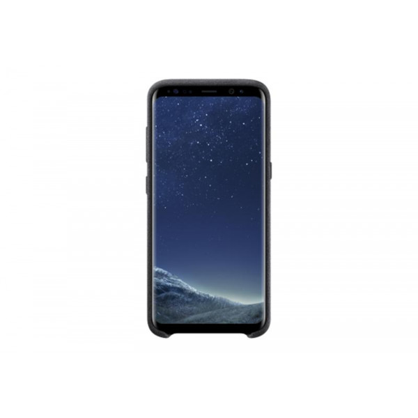 Чохол-накладка Samsung Alcantara Cover для Samsung Galaxy S8+ G955 Dark Gray (EF-XG955ASEGRU)