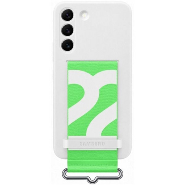 Чохол-накладка Samsung Clear Strap Cover для Samsung Galaxy S22+ SM-S906 White (EF-GS906TWEGRU)