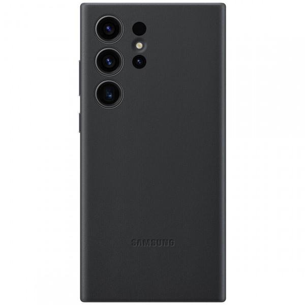Чохол-накладка Samsung Leather Cover для Samsung Galaxy S23 Ultra SM-S918 Black (EF-VS918LBEGRU)