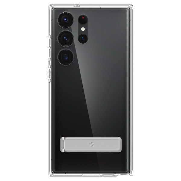 Чохол-накладка Spigen Hybrid S для Samsung Galaxy S23 Ultra SM-S918 Crystal Clear (ACS05622)