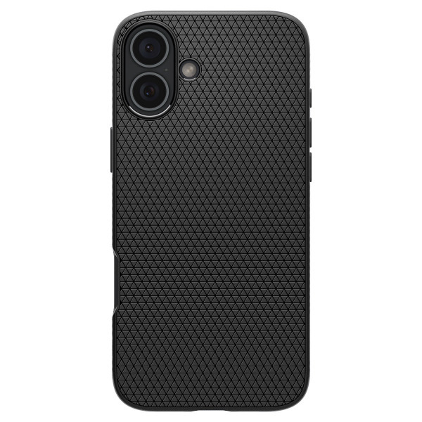 Чохол-накладка Spigen Liquid Air для Apple iPhone 16 Plus Matte Black (ACS08066)