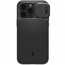 Чохол-накладка Spigen Optik Armor MagFit для Apple iPhone 15 Pro Max Black (ACS06599)