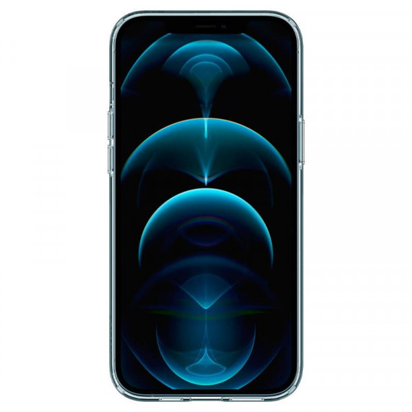 Чохол-накладка Spigen Quartz Hybrid для Apple iPhone 12 Pro Max Crystal Clear (ACS01621)