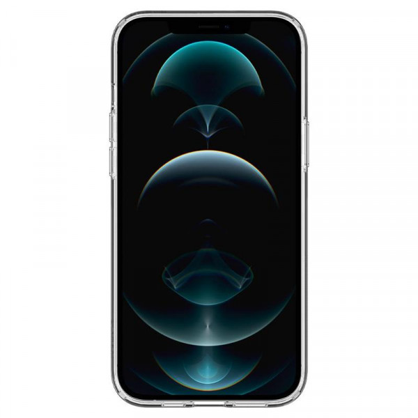 Чохол-накладка Spigen Quartz Hybrid для Apple iPhone 12 Pro Max Crystal Clear (ACS01621)