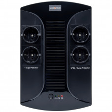 Джерело безперебійного живлення 650VA-PS, Lin.int., AVR, 4 x евро, пластик