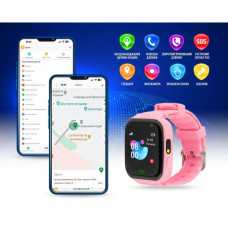 Дитячий смарт-годинник Garmix PointPRO-100 WiFi Pink