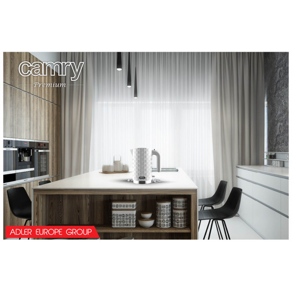 Електрочайник Camry CR 1269 White