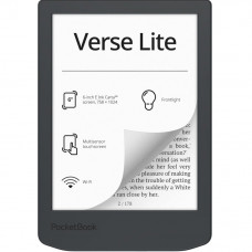 Електронна книга PocketBook 619 Verse Lite Midnight Grey (PB619-T-WW)