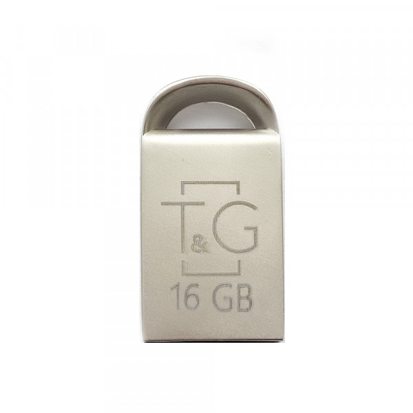 Флеш-накопичувач USB 16GB T&G 107 Metal Series Silver (TG107-16G)