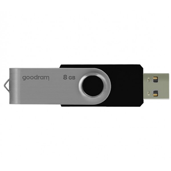 Флеш-накопичувач USB2.0 8GB Goodram UTS2 (Twister) Black (UTS2-0080K0R11)