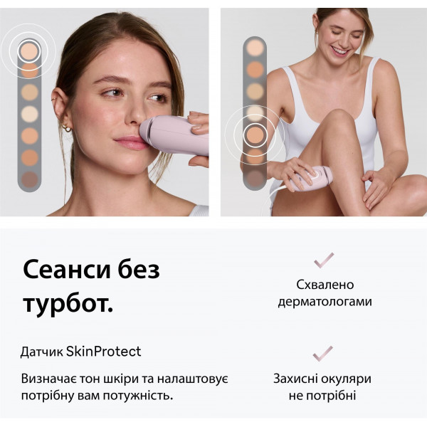 Фотоепілятор Braun PL1111 + GIL Venus