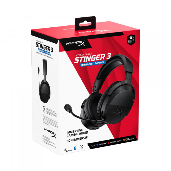 Гарнітура HyperX Cloud Stinger 3 Wireless Black (BS1T8AA)