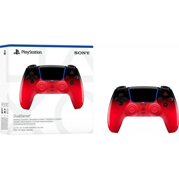 Геймпад бездротовий Sony PlayStation 5 DualSense Techno Red (1000048516)