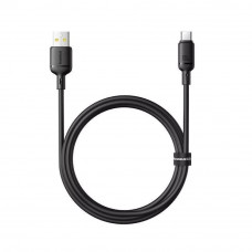 Кабель Baseus Silky USB - USB Type-C (M/M), 2.4A, 1 м Black (6932172668747)