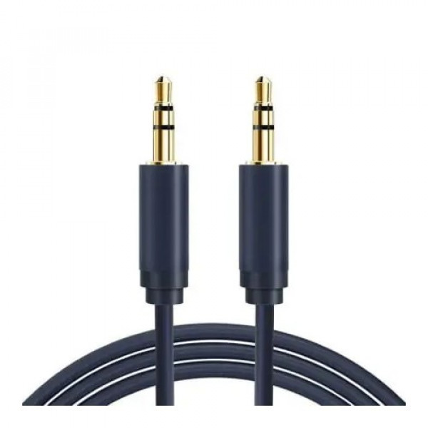 Кабель Cabletime Audio 3.5 мм - 3.5 мм (M/M), 1 м, Black, 3 pin (CF15H)