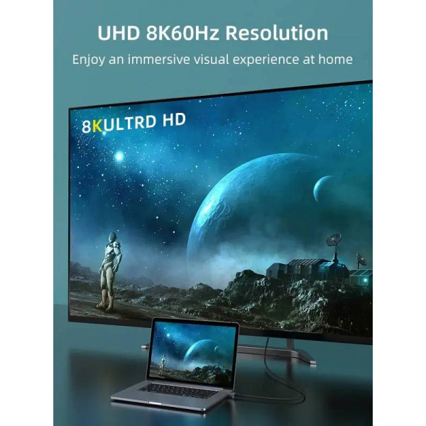 Кабель Cabletime DisplayPort - DisplayPort V 1.4 (M/M), 3 м Black (CD11N)