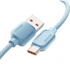 Кабель Essager Breeze USB - USB Type-C (M/M), 100W, 1 м Blue (EXC7A-WL03-P)