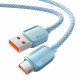 Кабель Essager Breeze USB - USB Type-C (M/M), 100W, 1 м Blue (EXC7A-WL03-P)