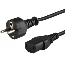 Кабель живлення Dell CEE 7/7-IEC C13, 3*0.75 мм, 1.8м Black (078390)