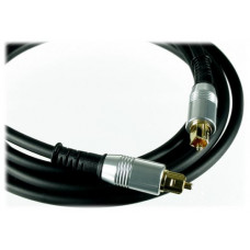Кабель оптоволоконний Atcom Toslink - Toslink (M/M), 1.8 м, чорний (10703) пакет